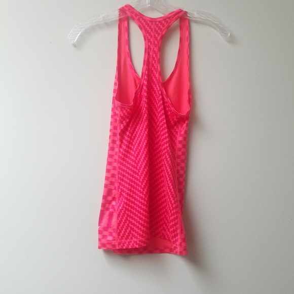 Nike Dri Fit Racerback Tank Burgundy Pink XS - Picture 3 of 4